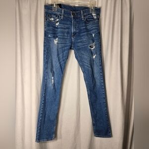 Hollister Men's Skinny Jeans Distressed Sz 30x32